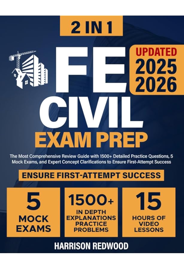 Amazon.com: FE Civil Exam Prep: The All-in-One Study Guide with